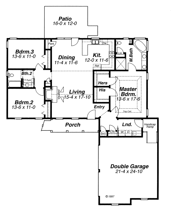 Floor Plan image of TUCKER-UD House Plan